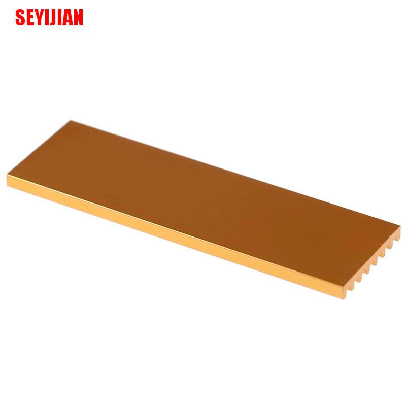 (SEY) Pure Aluminum Cooling Heatsink Thermal Pad For N80 Nvme M.2 Ngff 2280 Pci-E Ssd | BigBuy360 - bigbuy360.vn