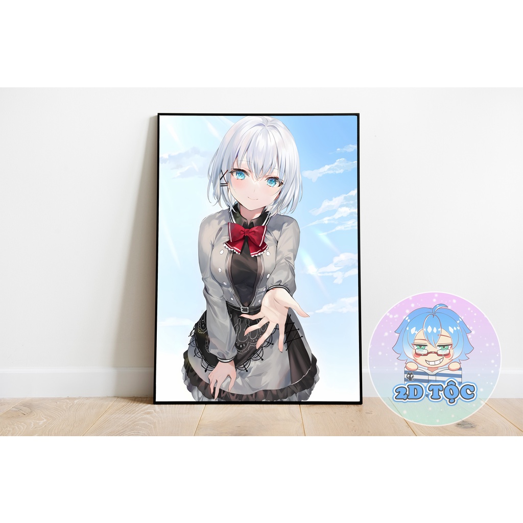 TRANH POSTER A3 SIESTA  ANIME THÁM TỬ ĐÃ CHẾT CHẤT LIỆU GIẤY CAO CẤP - 2D TỘC SHOP