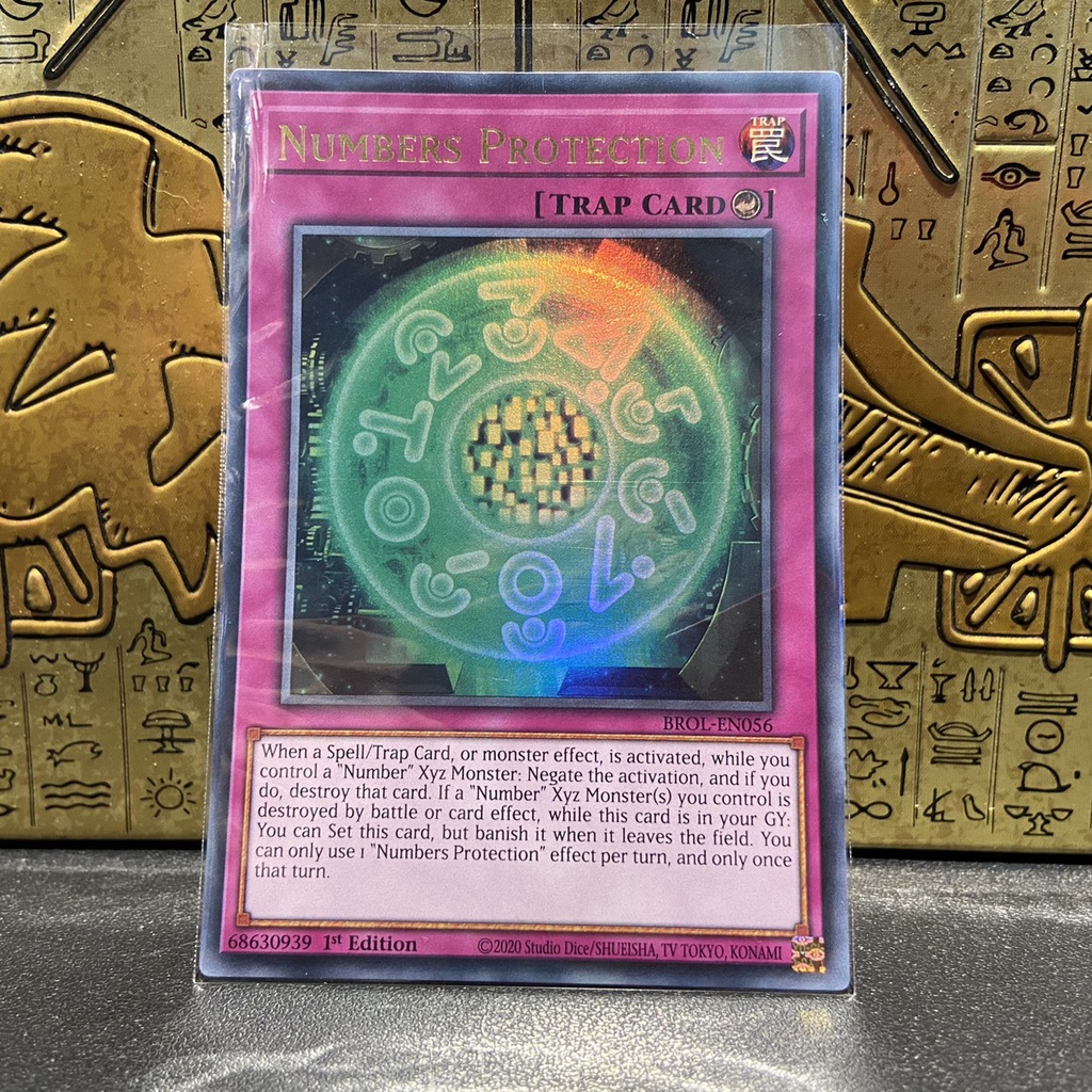 Numbers Protection - BROL-EN056 - Ultra Rare 1st Edition
