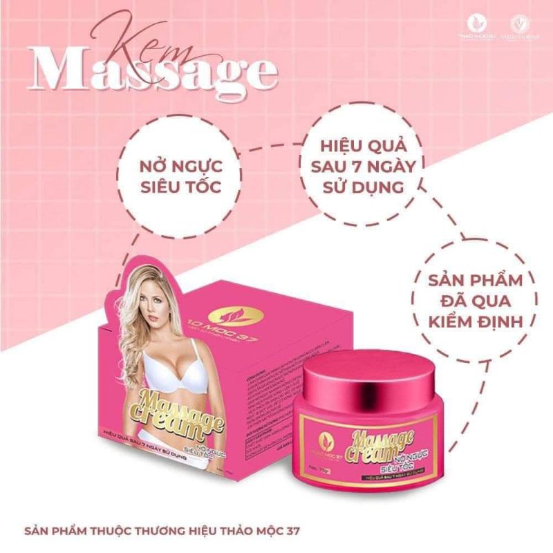 Sỉ 5 hộp kem massage nở ngực siêu tốc thảo mộc 37 | BigBuy360 - bigbuy360.vn