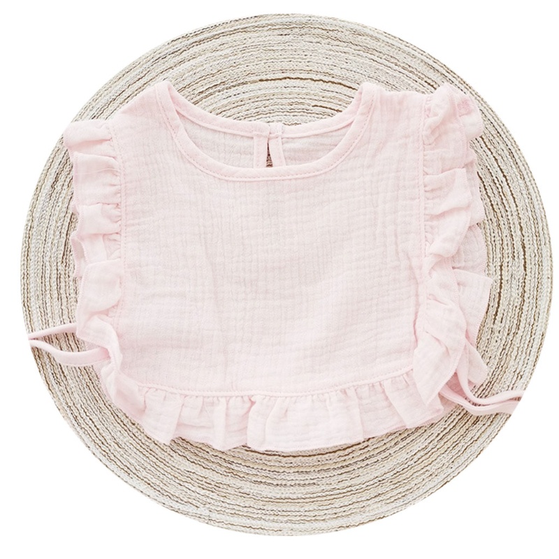 Yếm Ăn Bằng Vải Cotton Siêu Mềm Thoải Mái Cho Bé