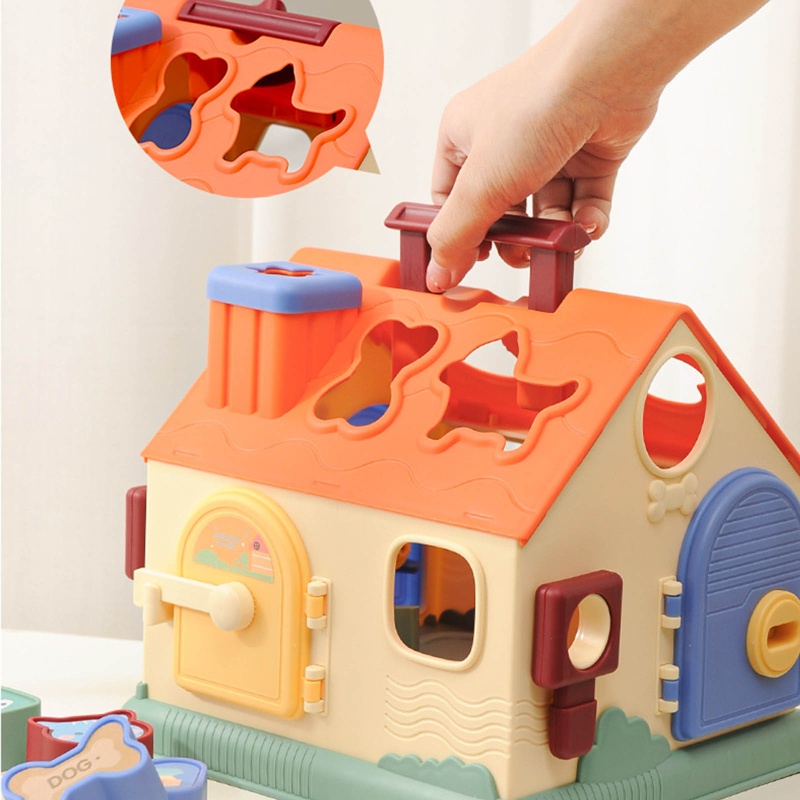 Bộ Đồ Chơi Khối Nhà Theo Phương Pháp Montessori