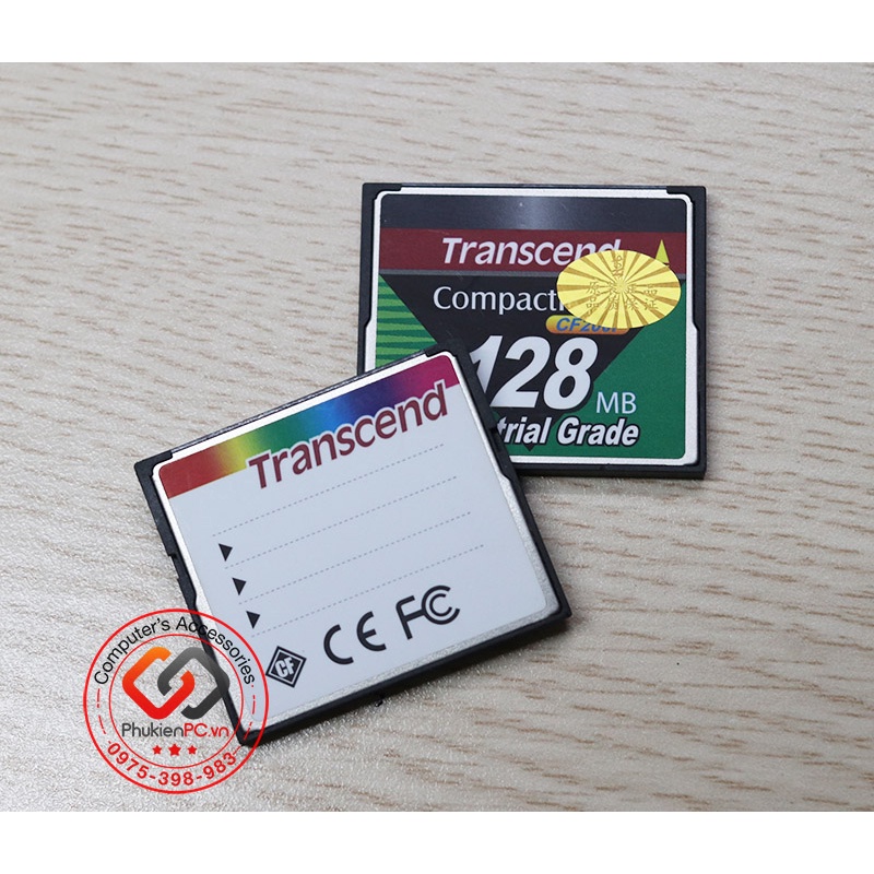 Thẻ nhớ CF 128Mb industrial grade công nghiệp dùng cho máy CNC, PLC, máy ảnh, camera