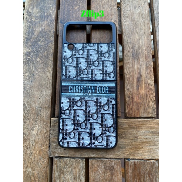 Ốp Dior Oblique Diortwin 90 square ZFold5/4/3/2/Zflip5/4/3/Samsung/Ip