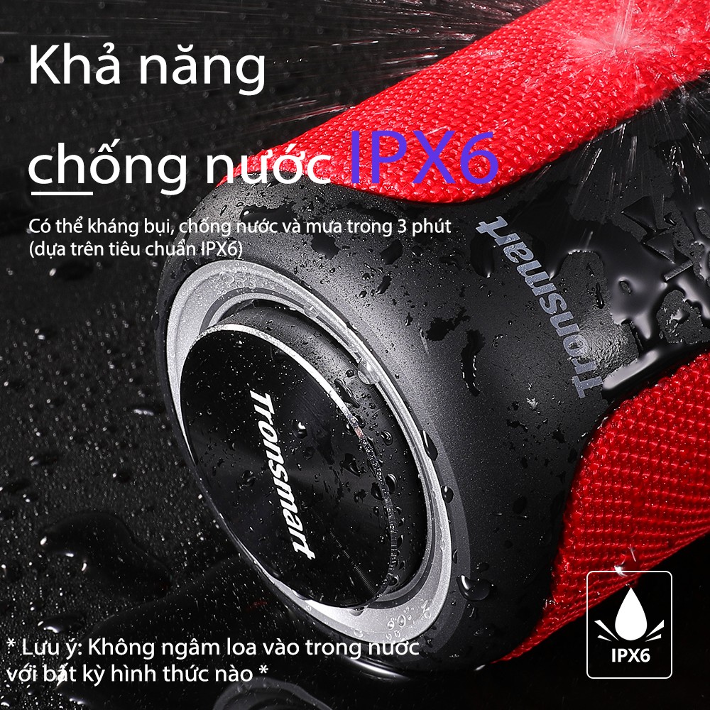 Tronsmart Element T6 Plus Upgraded Loa bluetooth 5.0 ngoài trời