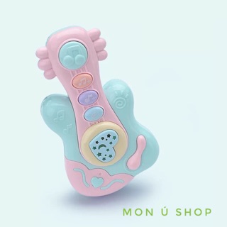 [BẢN ĐẸP - GIÁ SIÊU TỐT] Đàn nhạc cầm tay cho bé siêu iu | Đồ chơi phát triển cảm nhận âm thanh | Mẫu 4 Guitar
