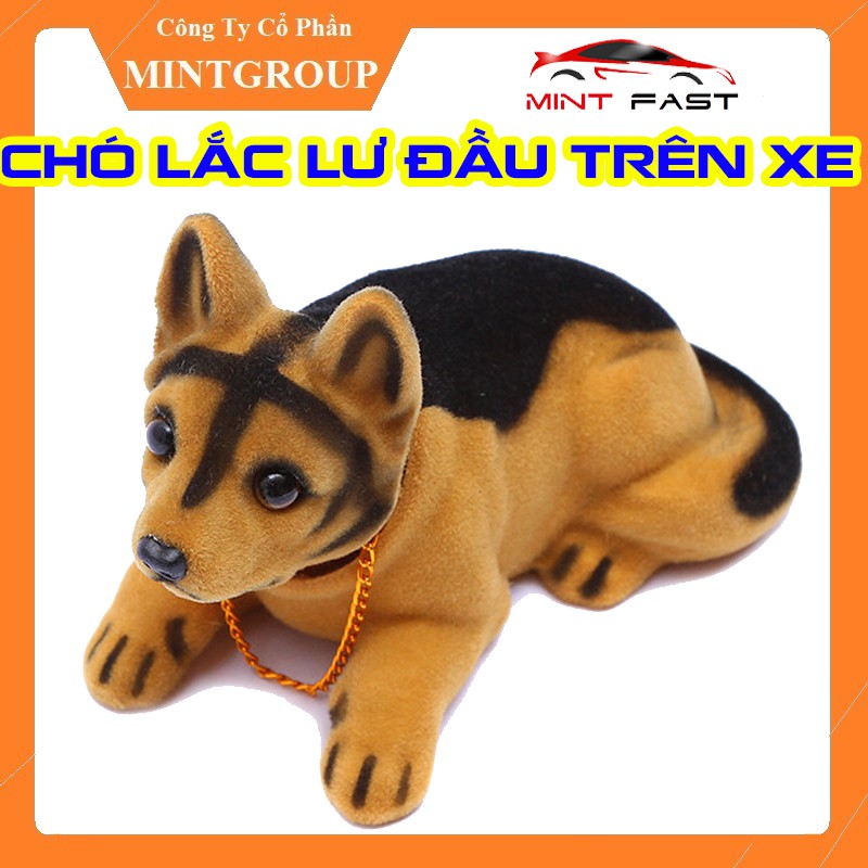 Chó lắc lư để taplo xe hơi, chó gật gù ô tô trang trí taplo ô tô gần gũi dễ thương - 7 mẫu tùy chọn