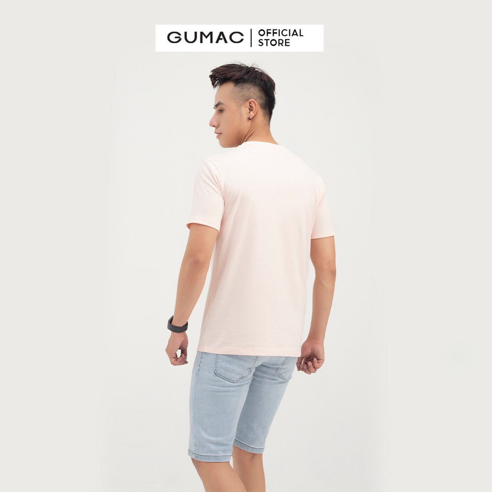 Áo thun nam in chữ G Love GUMAC couple dễ thương ATNB825 | BigBuy360 - bigbuy360.vn