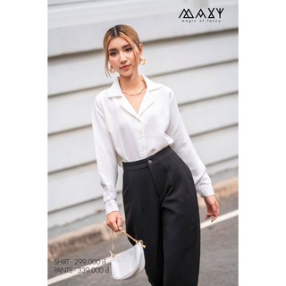 Áo sơ mi cổ vest danton shirt Maxy workshop