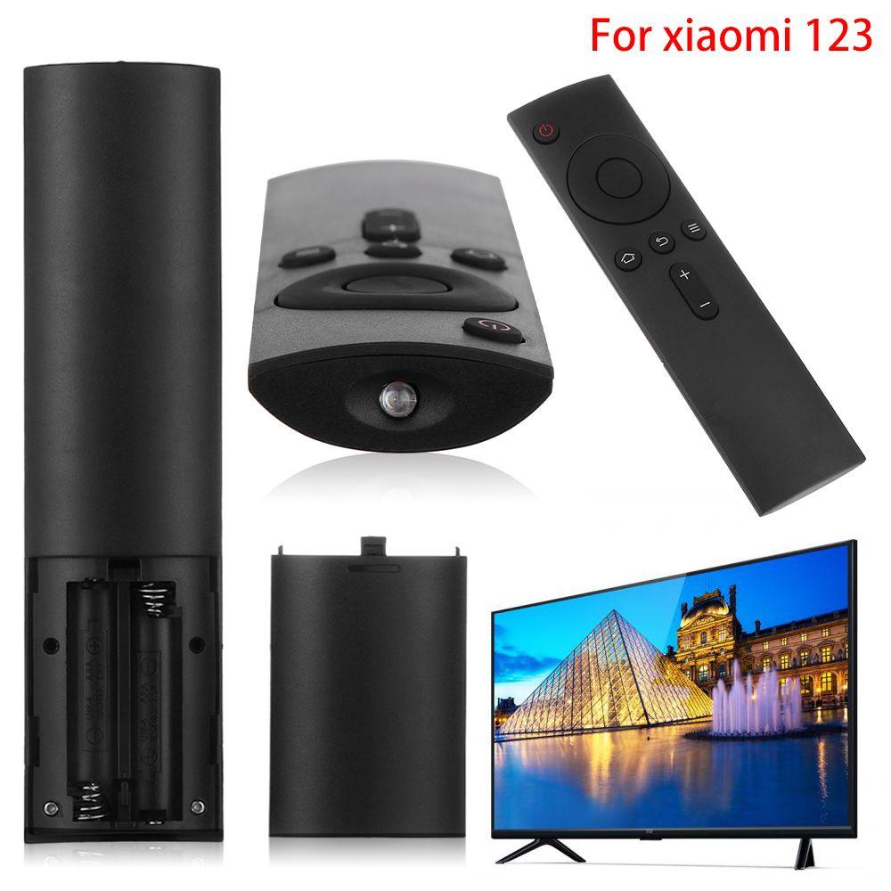 SUYO Điều Khiển Từ Xa Màu Đen Siêu Mỏng Thay Thế Chuyên Dụng Cho Xiaomi Mi TV Set-top Box 4A 4C 3 2 1