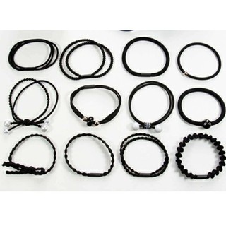 Sét 12 dây buộc tóc Hàn Quốc