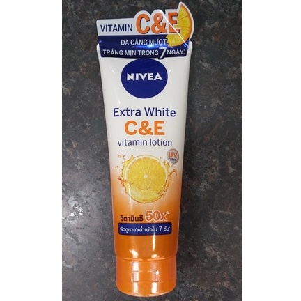 Sữa dưỡng thể dưỡng trắng Nivea Extra White C&E Vitamin Lotion 180ml