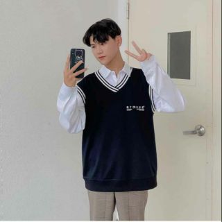 Áo Gile Logo Armous Đen