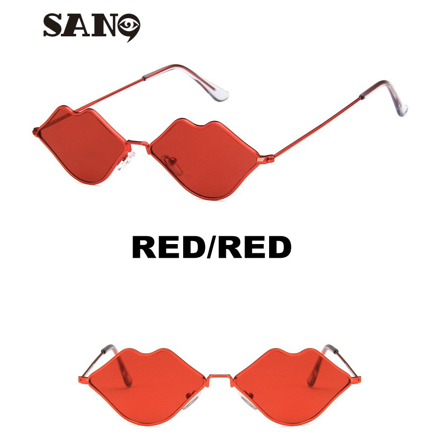 Kính mát nữ gọng hình đôi môi quyến rũ thời trang