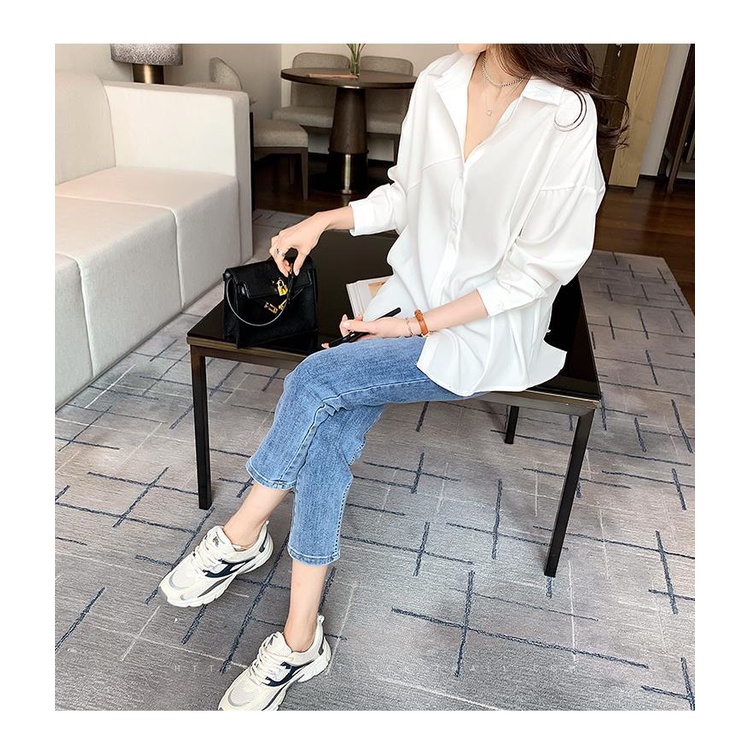 Áo Sơ Mi Dáng Rộng Thời Trang Pháp Sành Điệu