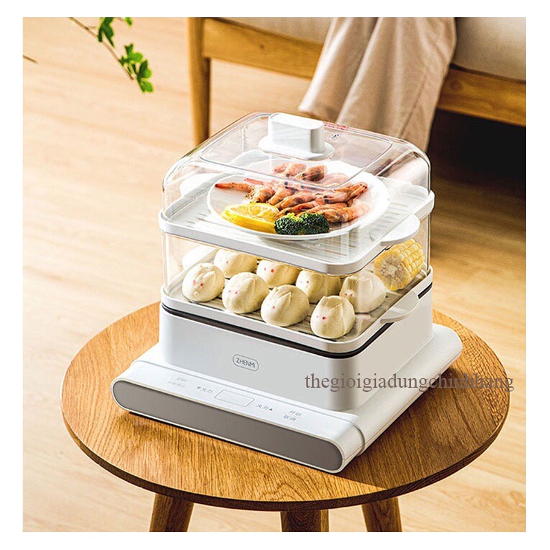 Nồi hấp điện đa chức năng công suất lớn bảo hành 1 năm