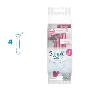 Dao cạo nữ gillette venus simply basic cán 2 và cán 4