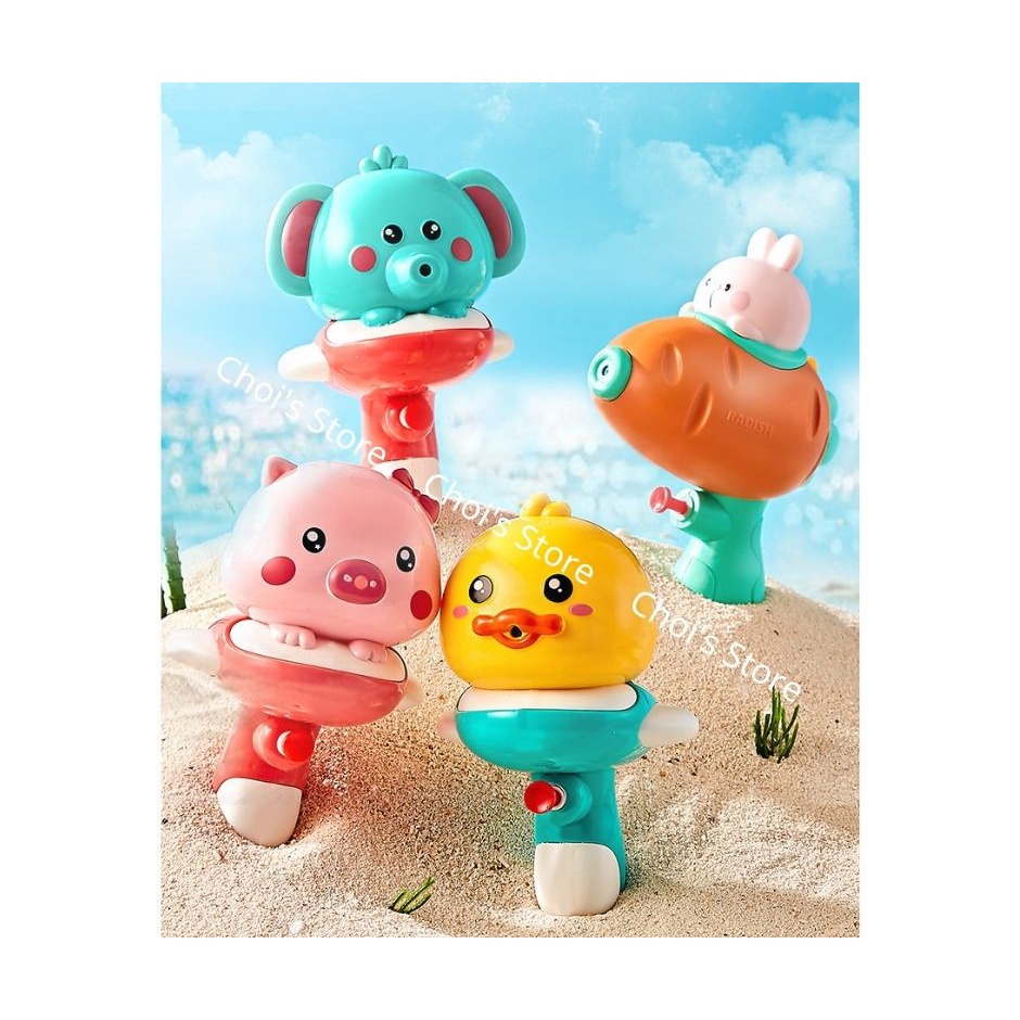 Súng phun nước đồ chơi hình ĐỘNG VẬT đáng yêu cho bé