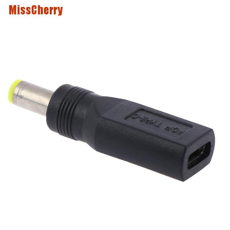 Đầu chuyển đổi từ Usb 3.1 Type C sang Dc cỡ 5.5mmx2.5mm