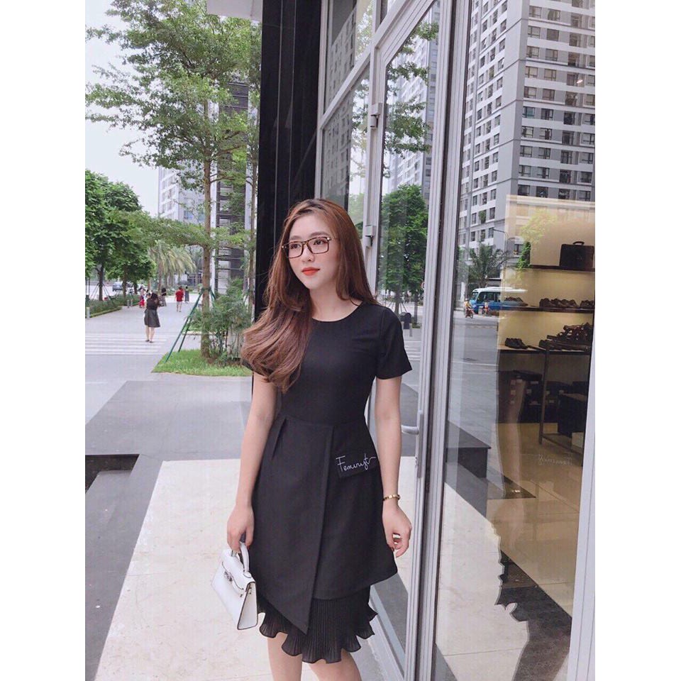 Đầm Dự Tiệc Nữ Trẻ Trung Thiết Kế Chữ Thêu Cao Cấp | BigBuy360 - bigbuy360.vn