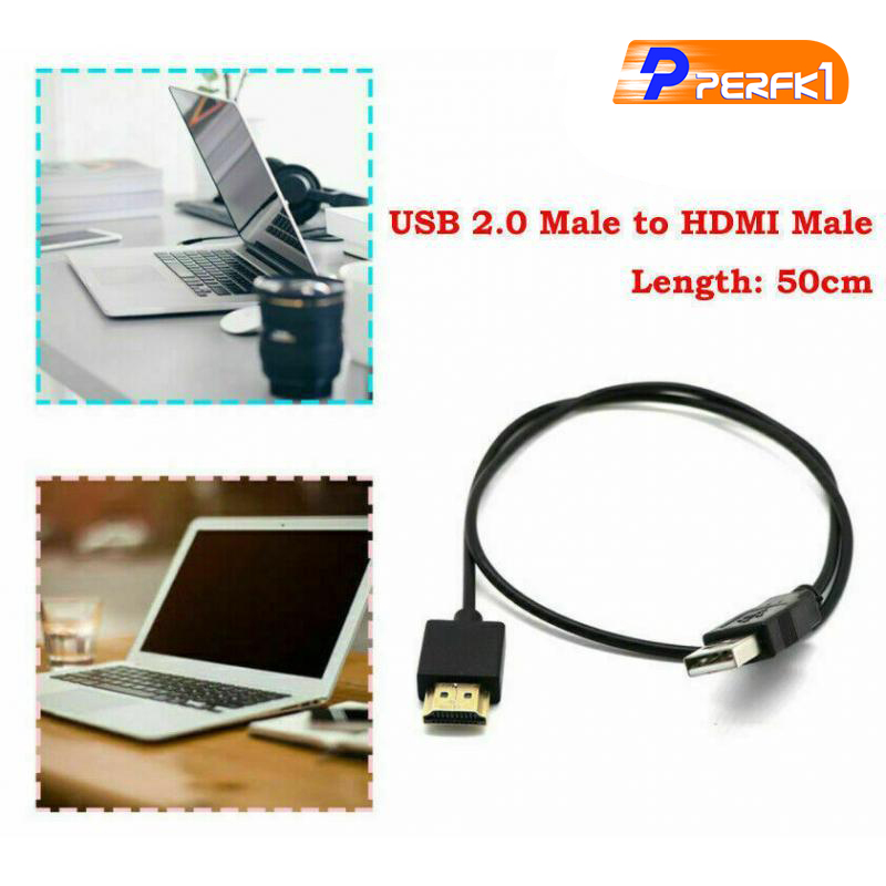 Cáp Sạc Chuyển Đổi Hot-19 1.4 Male Sang Usb 2.0