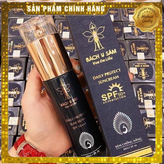 Kem chống nắng Bách Y Sâm Bạch Linh (NEW) 60ml - Bách Y Sâm