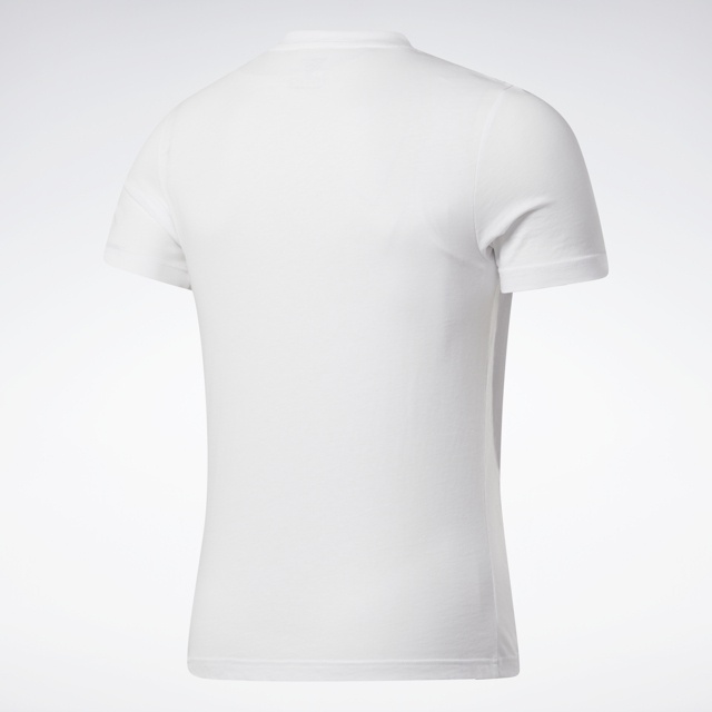 Reebok CASUAL Áo thun Thời trang Unisex Basketball Tee Màu trắng GJ5855