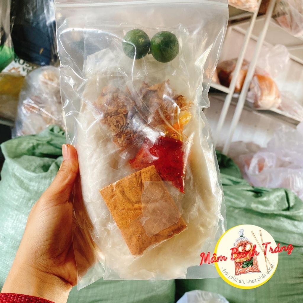 Bánh tráng phơi sương lá chuối lớn bánh tráng trộn phơi sương Tây Ninh - 04100056