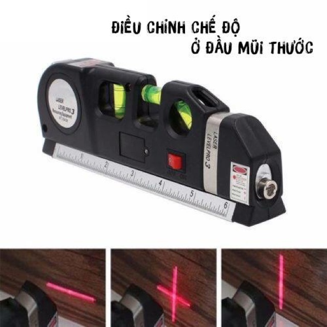 Thước laser 4in1 đa năng