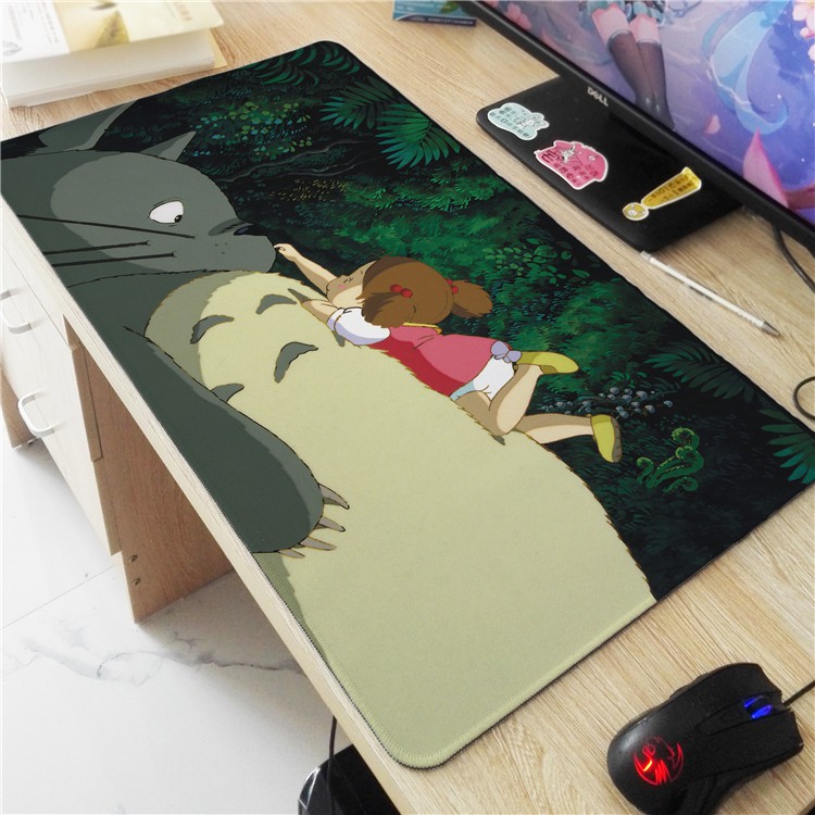 Tấm Lót Chuột Chơi game Hai Chiều In Hình totoro hayao miyazaki