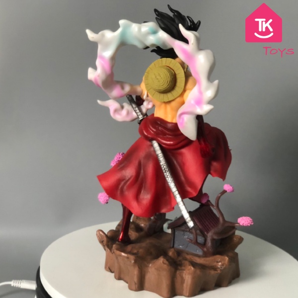 🔥Xả Lỗ 35cm🔥 Mô Hình Luffy Wano Đẹp Chi Tiết - Figure Nhân Vật Luffy Snaker Mann Gear 4 TOys - Mô Hình One Piece