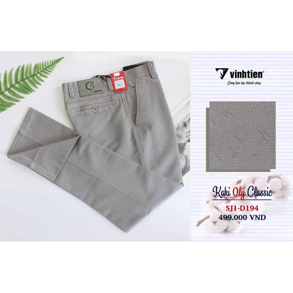 Quần KaKi 0Ly Classic 499 Vĩnh Tiến - Nhiều Màu