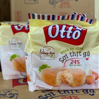 Bánh Bông Lan Sợi Gà Otto 90g x 5 bánh