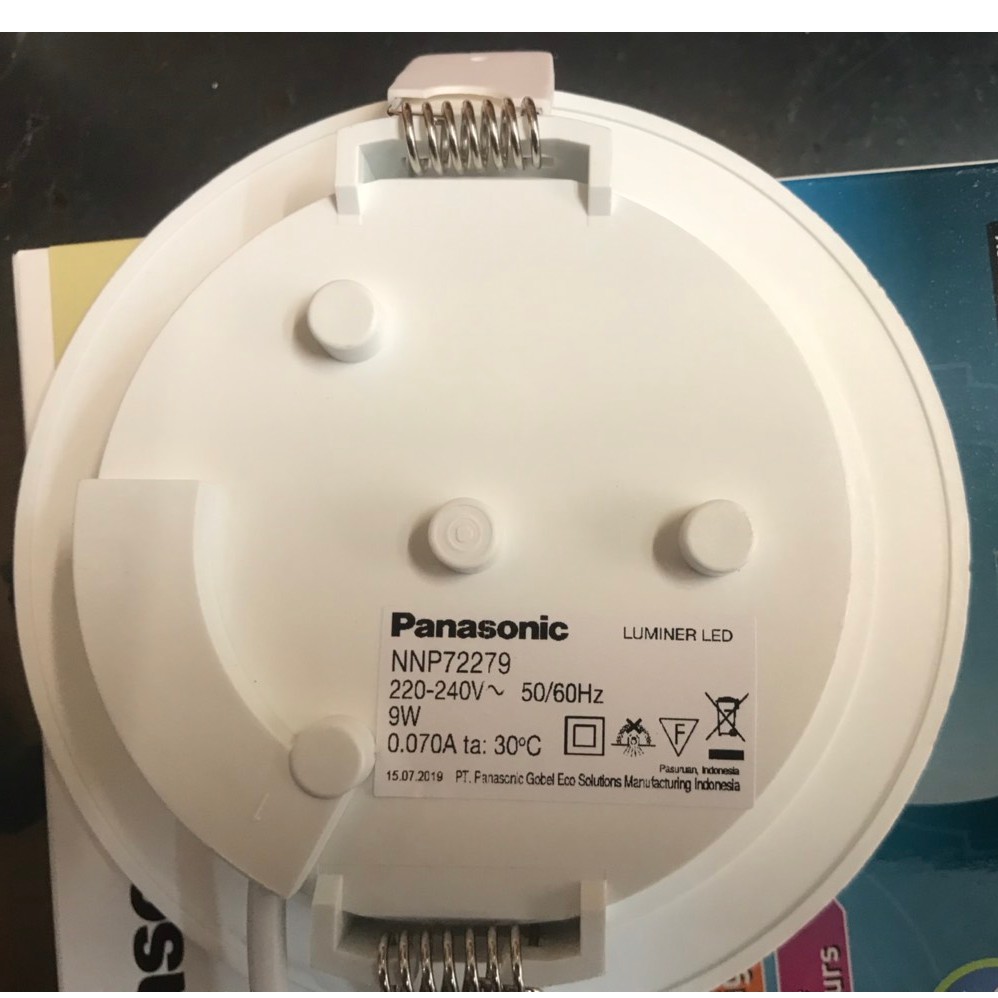 Đèn Led  Âm Trần Siêu Mỏng 9W Panasonic Phi 100