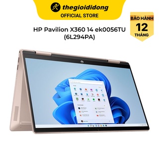 Laptop hp pavilion x360 14 ek0056tu i5 1235u/8gb/512gb/14"f/touch/pen/win11//vàng