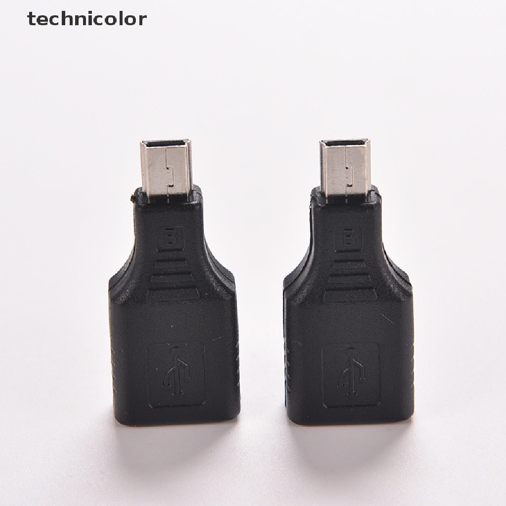 technicolor Network USB 2.0 A Female to Mini USB B 5 Pin Male Cord Cable Hub Adapter TYG