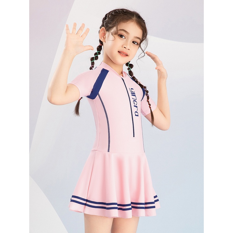 Váy bơi liền bé gái Yingfa Y0537 và Y0538 ( (20-45kg)