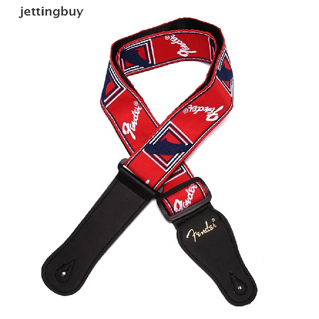 Dây đeo điều chỉnh được JETTING QDD chất liệu da cho đàn guitar đàn điện acoustic
