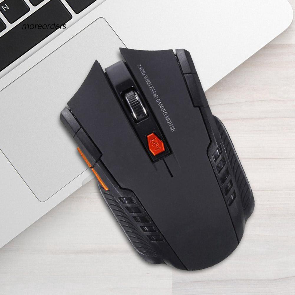 2.4G Wireless 6 Keys 1600DPI Auto Sleep Optical Gaming Mouse Mice for PC Laptop