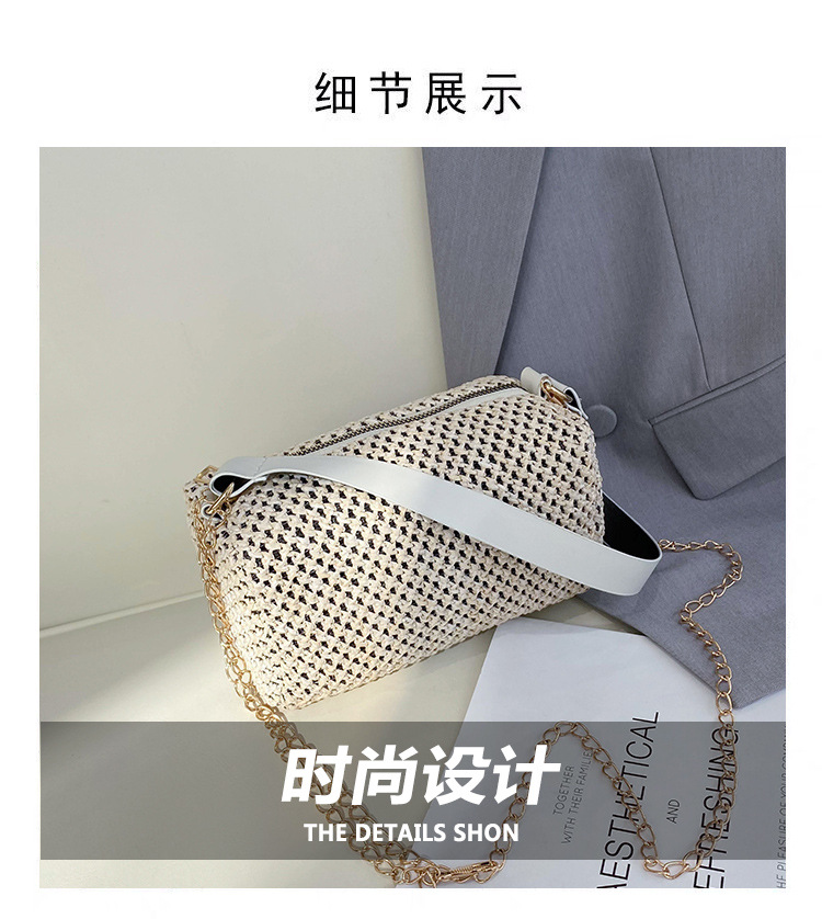 Túi Cói Xách Tay Phong Cách Hàn Quốc Thanh Lịch Dành Cho Nữ