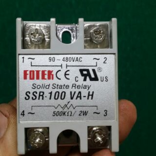 Ssr 100a điều khiển bằng biến trở