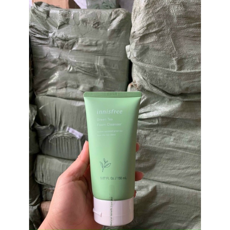 Sữa Rửa Mặt Trà Xanh Innisfree MẪU MỚI