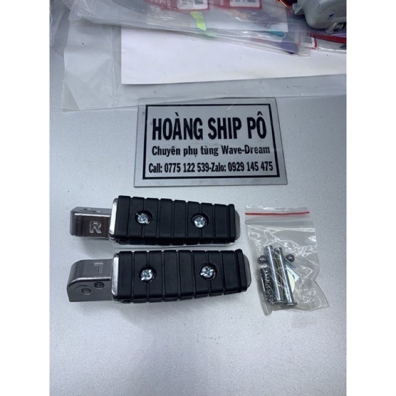 Gù để chân nhôm cánh chim honda chính hãng