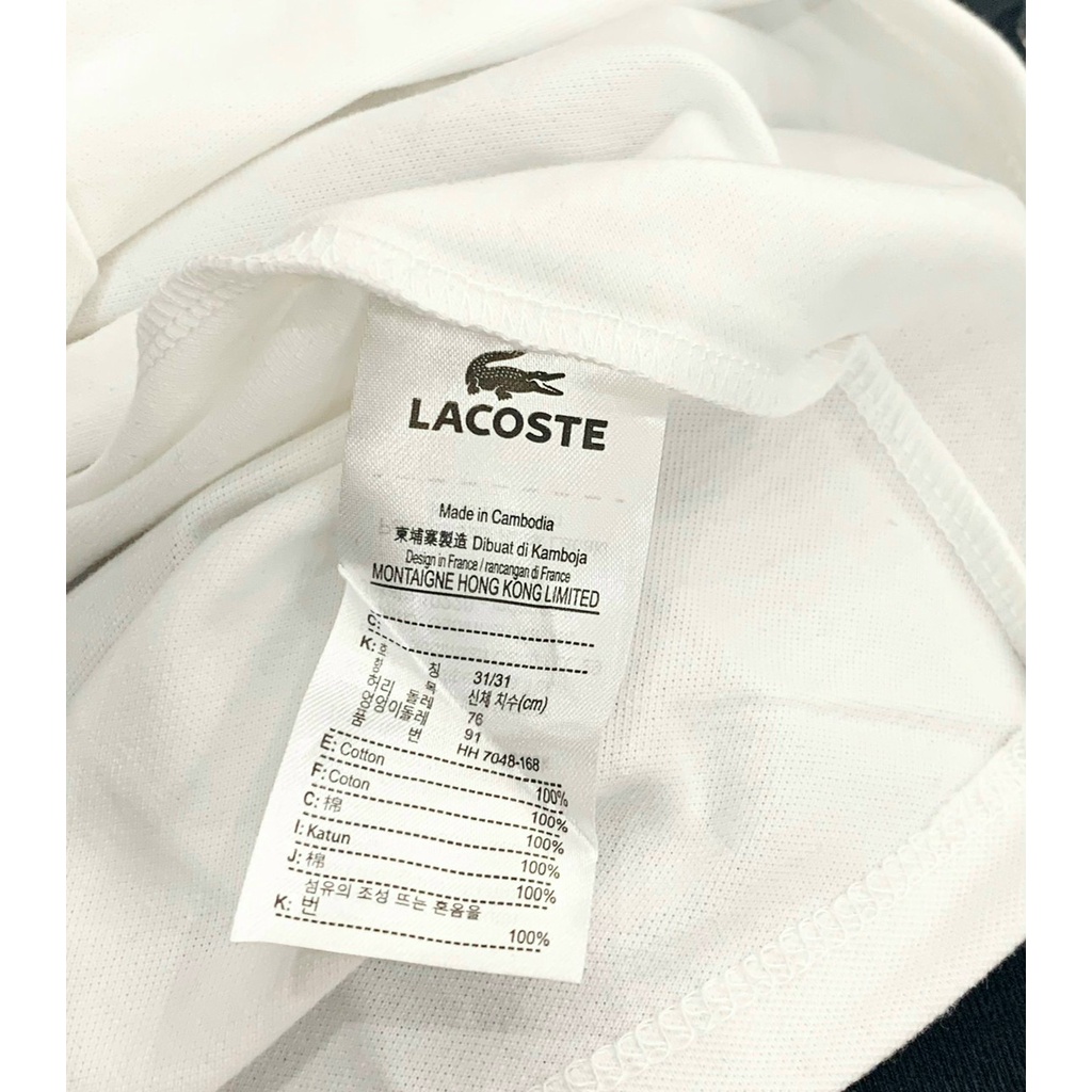 Áo Phông Thun Polo Nữ Unisex Lacoste0001 Thời Trang Local Brand VNXK Dư Xịn Áo Cổ Trụ Thể Thao Cotton 100%