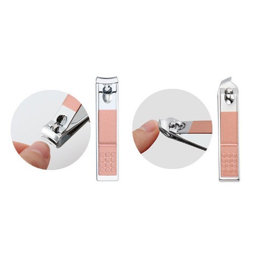 Bộ cắt, bấm, dũa móng tay 12 món; Dụng cụ chăm sóc móng, Dụng cụ làm NAIL cao cấp - DC015