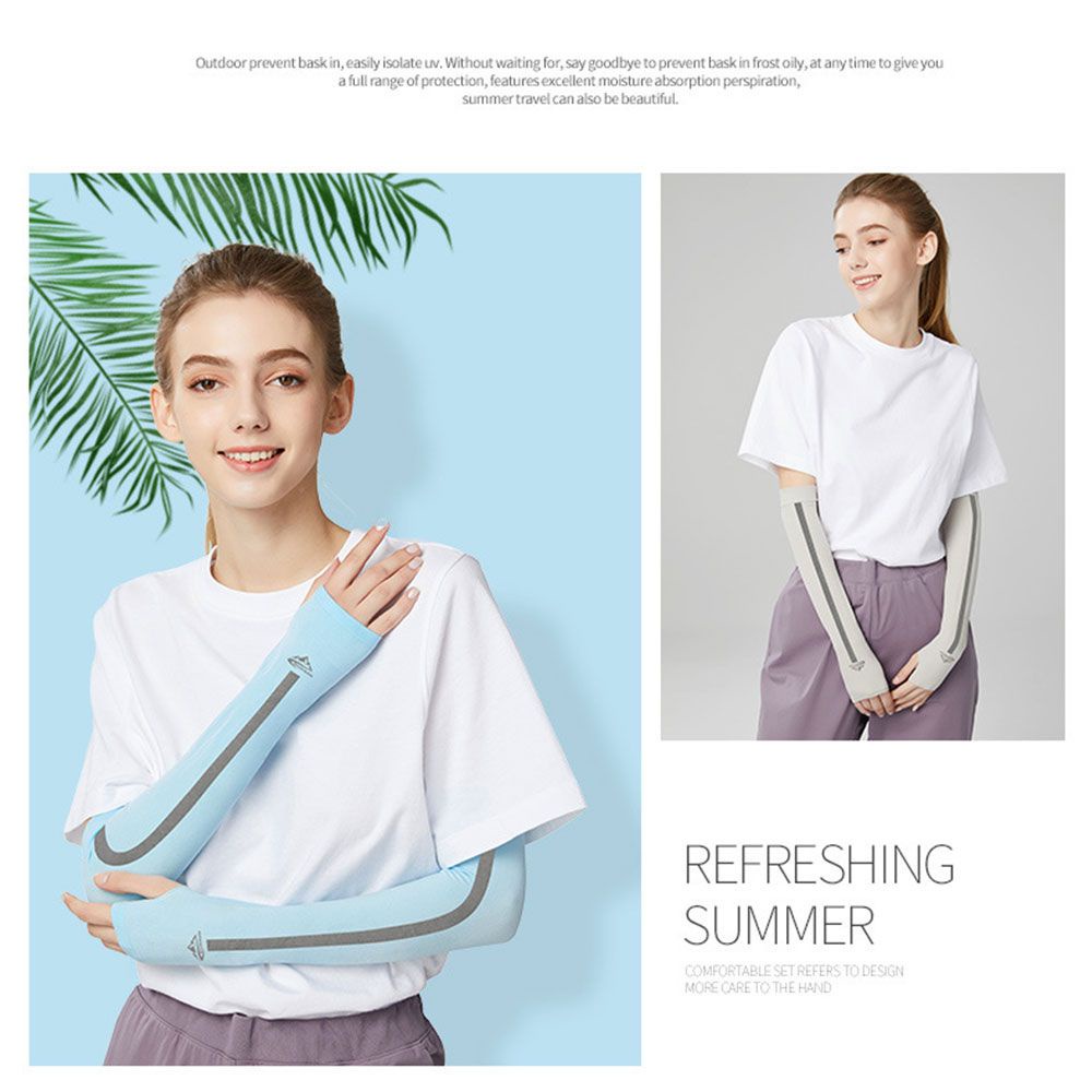 Găng tay thể thao chống nắng chống tia UV nhiều màu sắc phong cách mùa hè