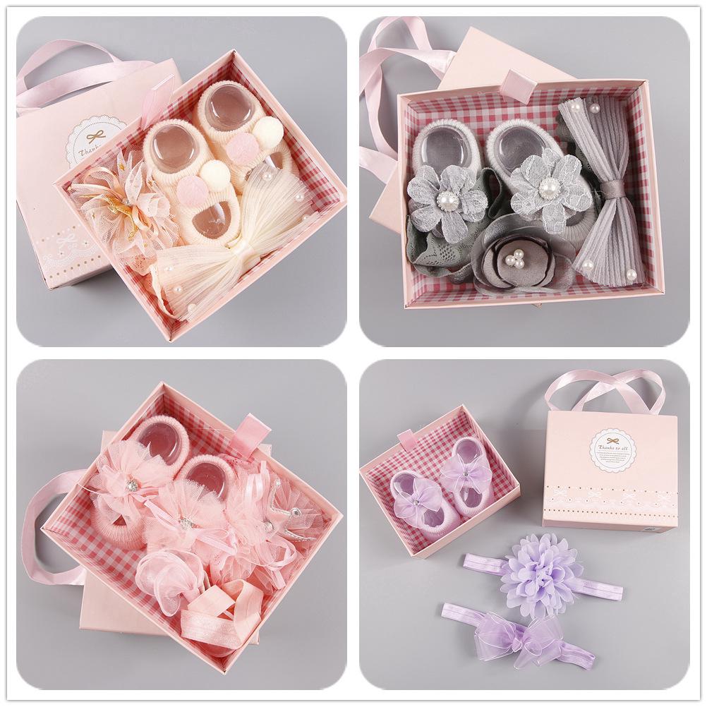 Set Băng Đô + Vớ Cho Bé Sơ Sinh