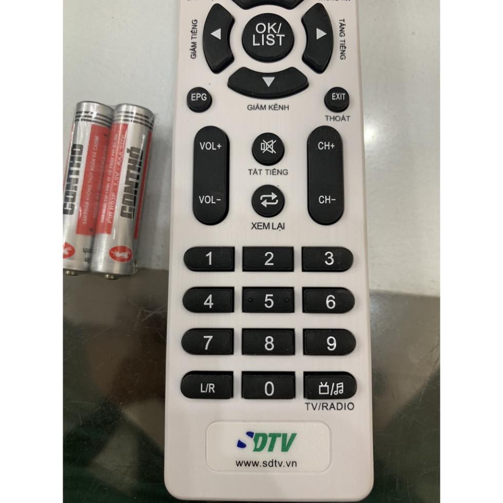 REMOTE ĐIỀU KHIỂN ĐẦU THU kĩ thuật số-DVB-T2 SDTV17HD-ĐIỀU KHIỂN ĐƯỢC NHIỀU LOẠI ĐẦU THU