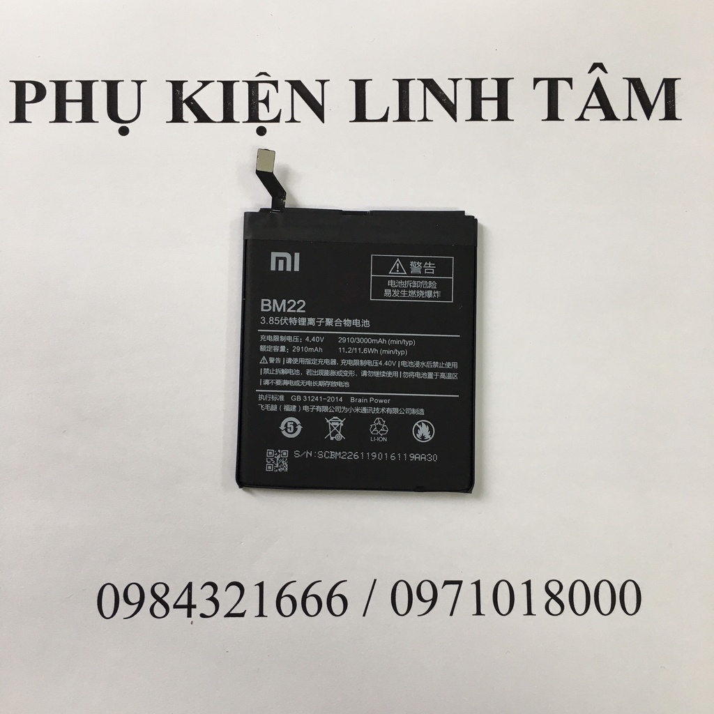 Pin Xiaomi Mi 5 Mi5 BM22 3000mAh