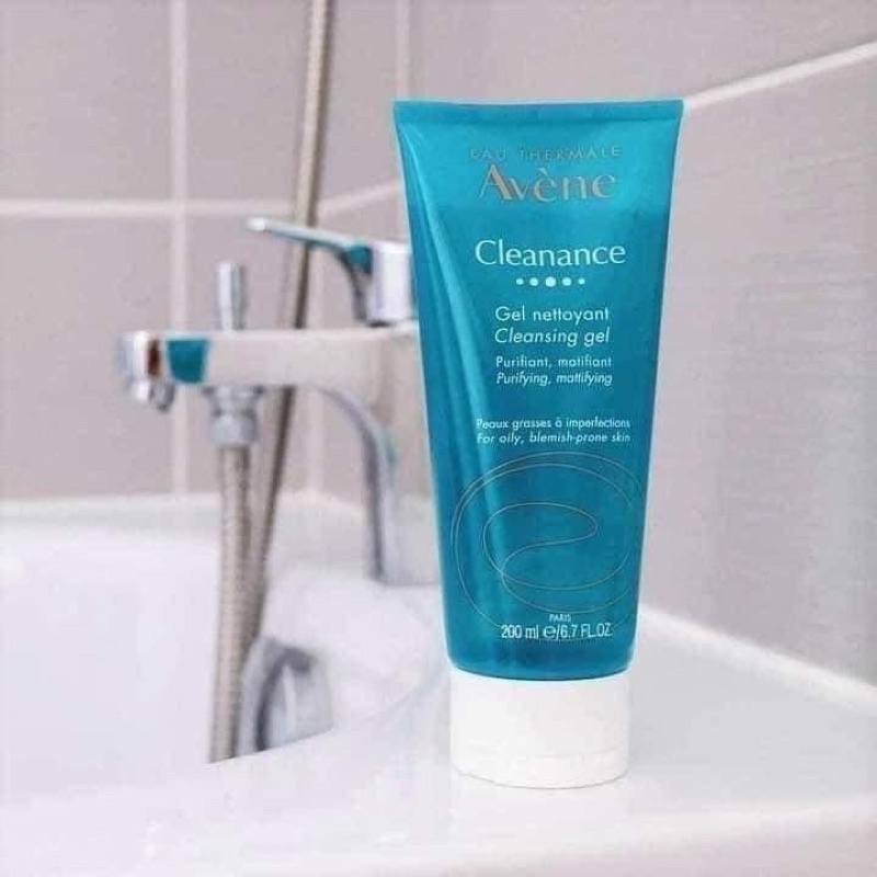 Sữa rửa mặt Avène Pháp tuýt 200ml hàng Pháp